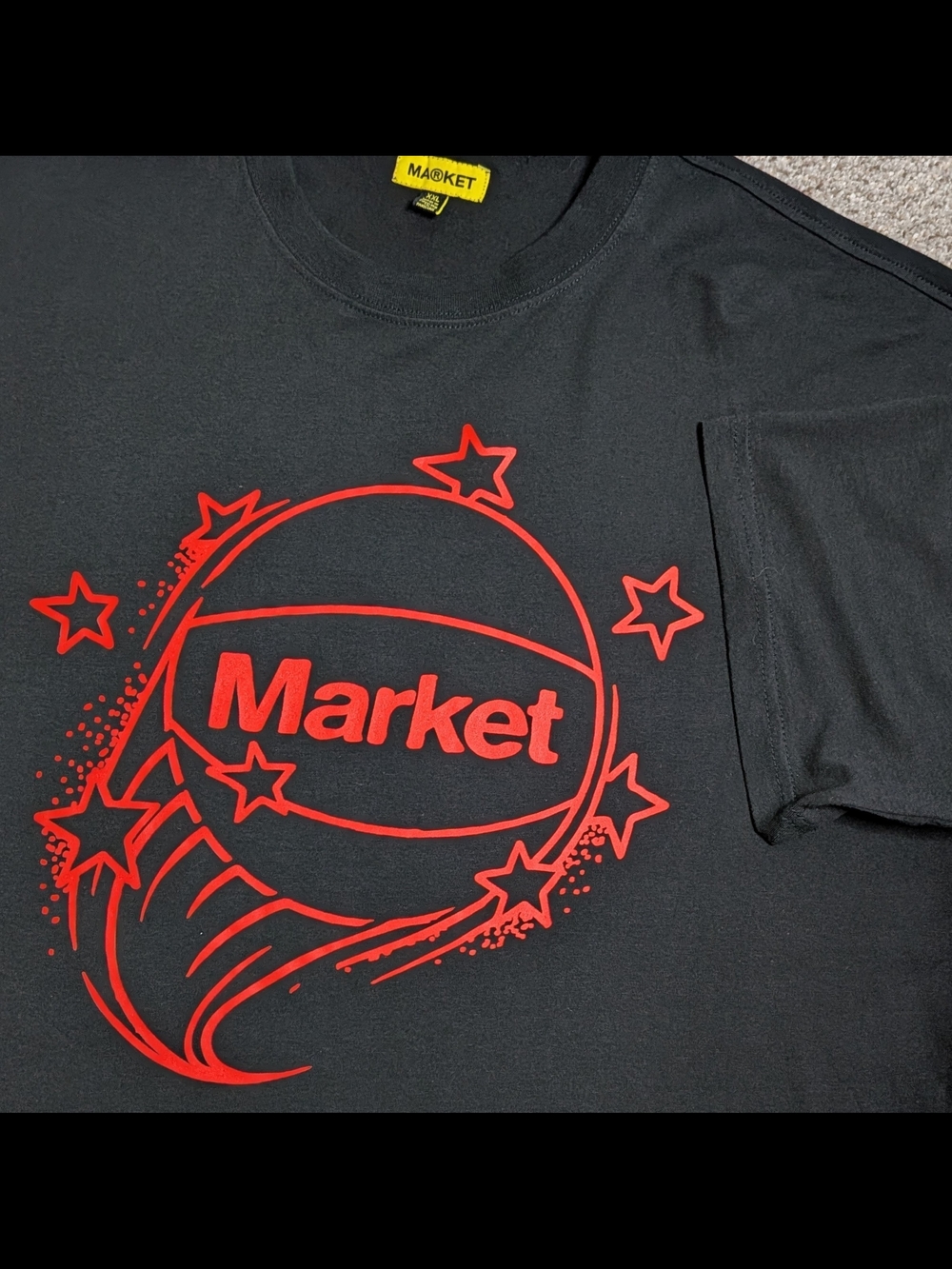 Chinatown Market Basketball Graphic Tee XXL Black